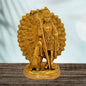 Brass Kartik Murti for Home and Decor Show Piece for Living Room Height 26 cm Weight 3.85 Kg.