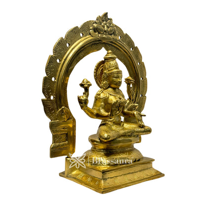 Brass Laxmi MATA Murti for Home and Decor Show Piece for Living Room Height 32 cm Weight 6.35 Kg