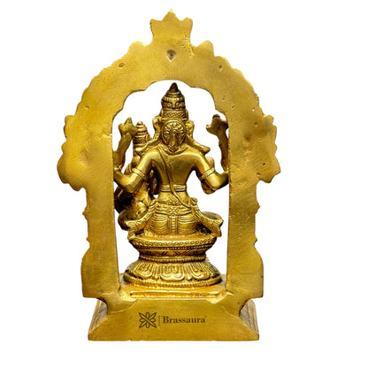 Brass Narasimha Murti for Home and Decor Height 20 cm and Weight 1.9 Kg