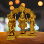 Brass Ram Darbar Murti for Home Bhagwan Ram Darbar with Sita Laxman Hanuman Idol Height 23 cm Weight 4.1 Kg