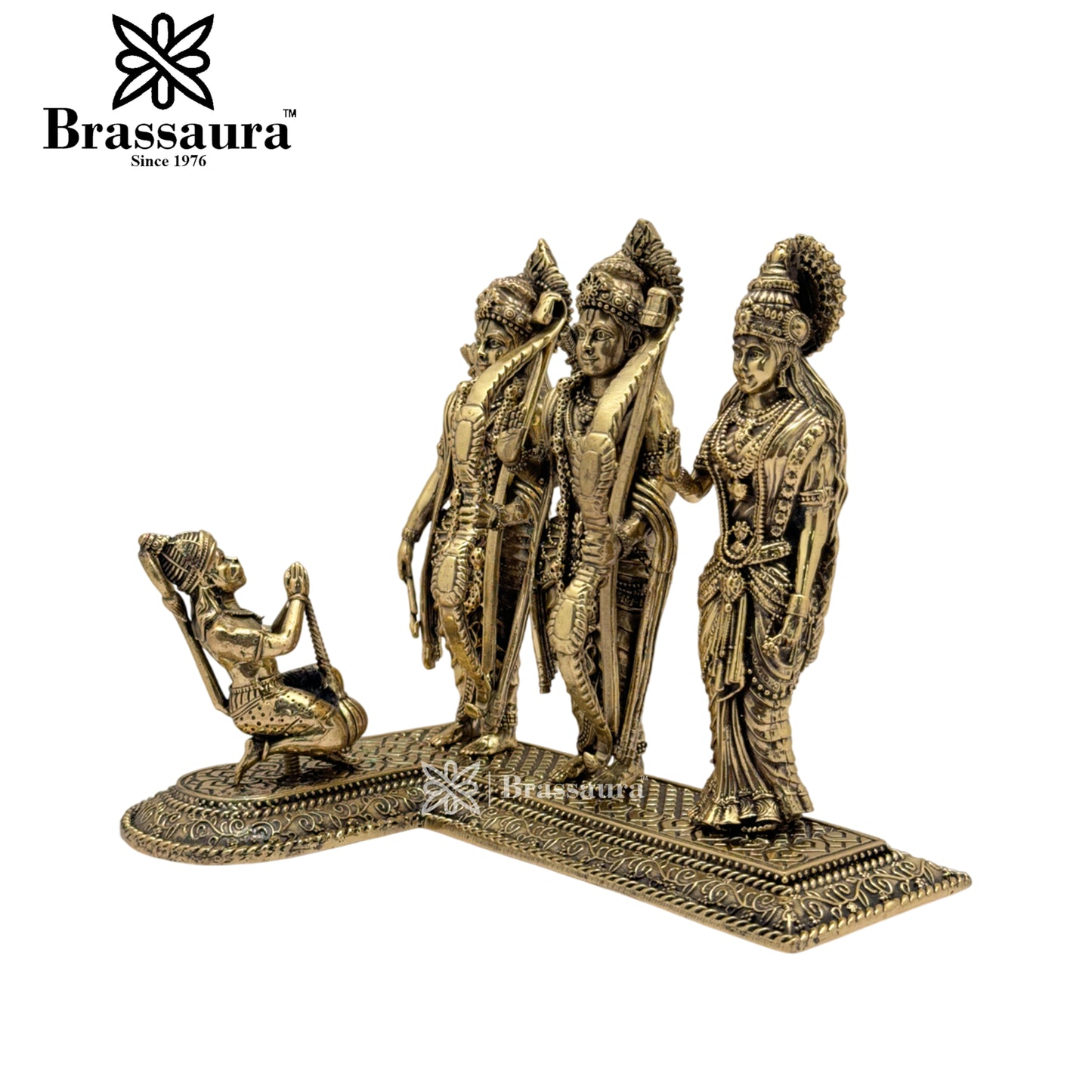 Brass Superfine Ram Darbar Statue Weight 1.05 Kg And Height 6 Inch