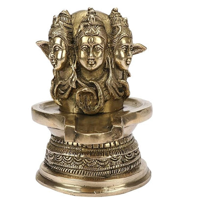 Brass Shivalinga Murti for Home and Decor Height 19 cm Weight 2.8 Kg