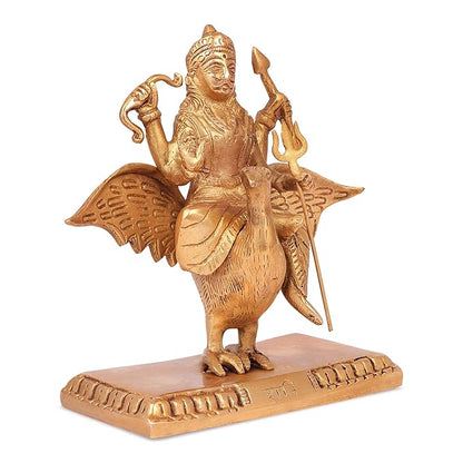 Brass Sanidev Murti for Home and Decor Height 18 cm Weight 1.6 Kg