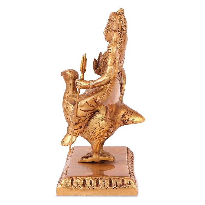 Brass Sanidev Murti for Home and Decor Height 18 cm Weight 1.6 Kg