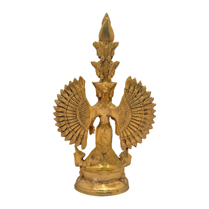 Brass Tara Devi Murti for Home and Decor Show Piece for Living Room Height 25 cm Weight 1.33 Kg