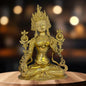 Brass Big Size Sitting Tara Devi Idols for Home and Decor Height 38 cm Weight 6.400 Kg