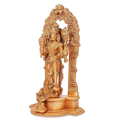 Brass Vishnu Murti for Home and Decor Height 26 cm Weight 1.8 Kg