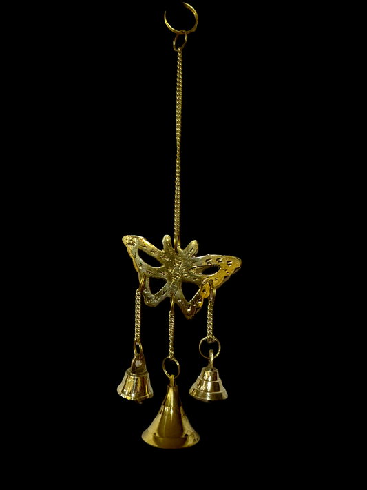 Brassaura™ Brass Butter Fly Wall Hanging – Height 10 Inches & Weight 80 Grams | Spiritual Home Décor