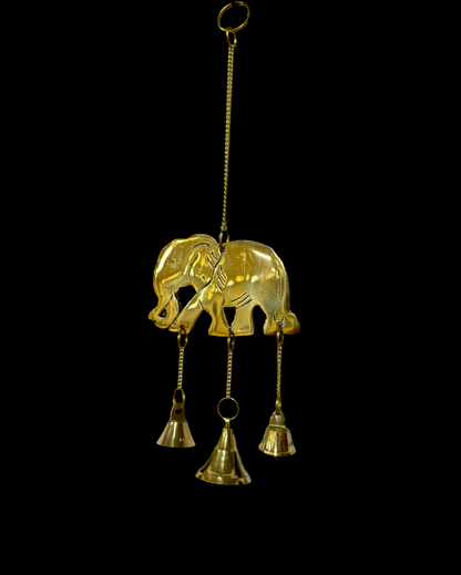 Brass Elephant Wall Hanging Weight 80 Gram Height 25 cm