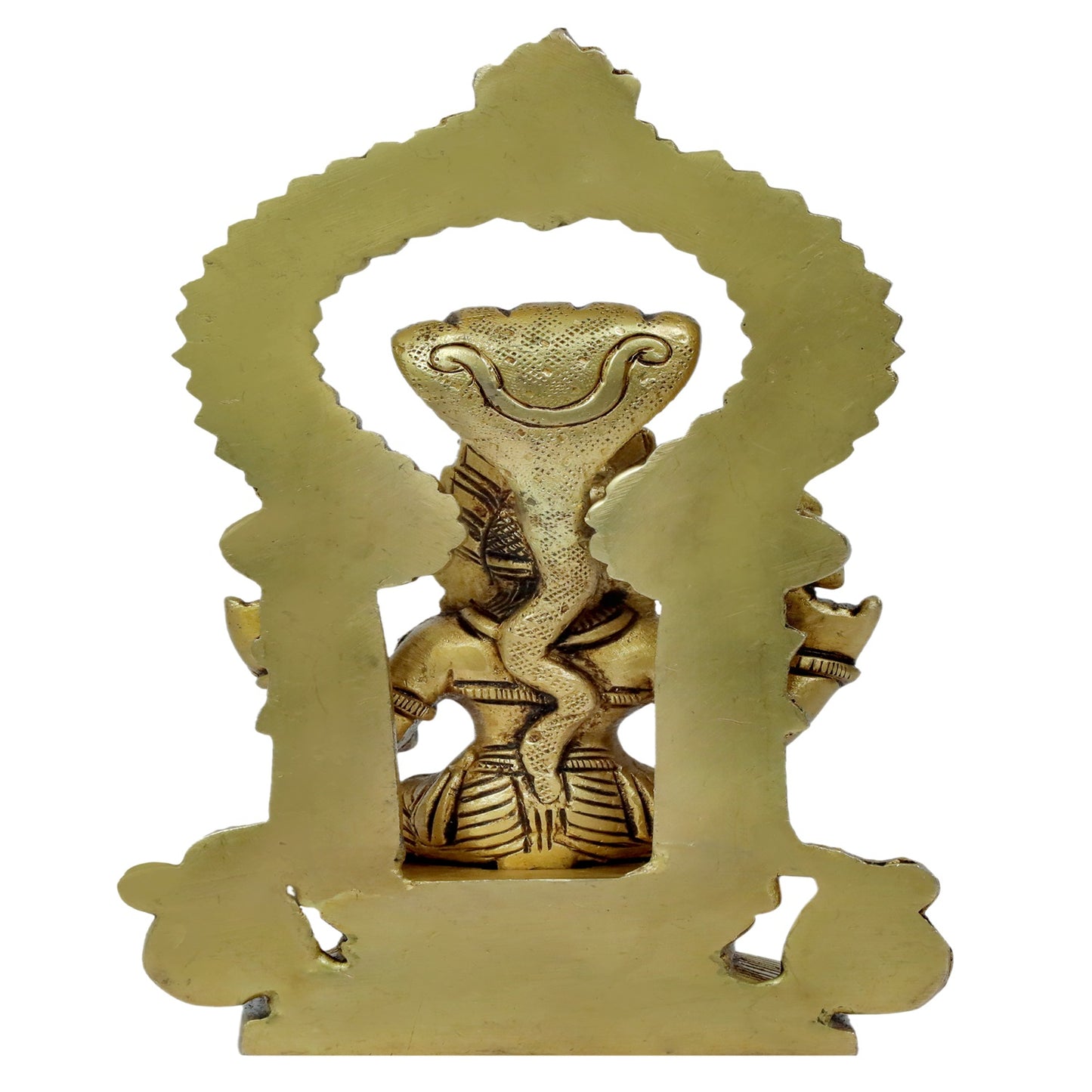 Brass Mariamman Devi Mariaai Goddess Maariamma Amman South Indian Goddess of Rain and Curing Diseases Weight 1.15 Kg Height 23 cm