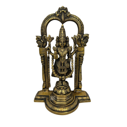 Brass Bala Ji Antique Patina Statue Religious and Spirituality Home Decor Weight 4.52 kg Height 32 cm