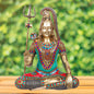 BrassBig Size Gem Stone Work Shiva Murti for Home and Decor Show Piece for Living Room Height 50 cm Weight 13.7 Kg