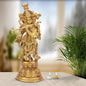 Brass Krishna with Flute Murti for Home and Decor Height 41 cm Weight 4.5 Kg