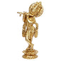 Brass Krishna Murti for Home and Decor Living Room Height 33 cm Weight 2.3 Kg