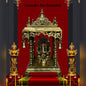 Brass Big Size Temple Statue for Home and Decor Show Piece for Prey Room Weight 14.5 Kg Height 30 cm