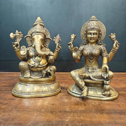 ब्रासोरा® वृंदावन वेणुगोपाल कृष्ण पीतल की प्रतिमा मोर के साथ | एंटीक नीला और सुनहरा रंग | ऊँचाई 20 इंच