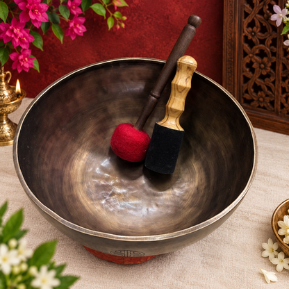 ब्रासोरा® वृंदावन वेणुगोपाल कृष्ण पीतल की प्रतिमा मोर के साथ | एंटीक नीला और सुनहरा रंग | ऊँचाई 20 इंच