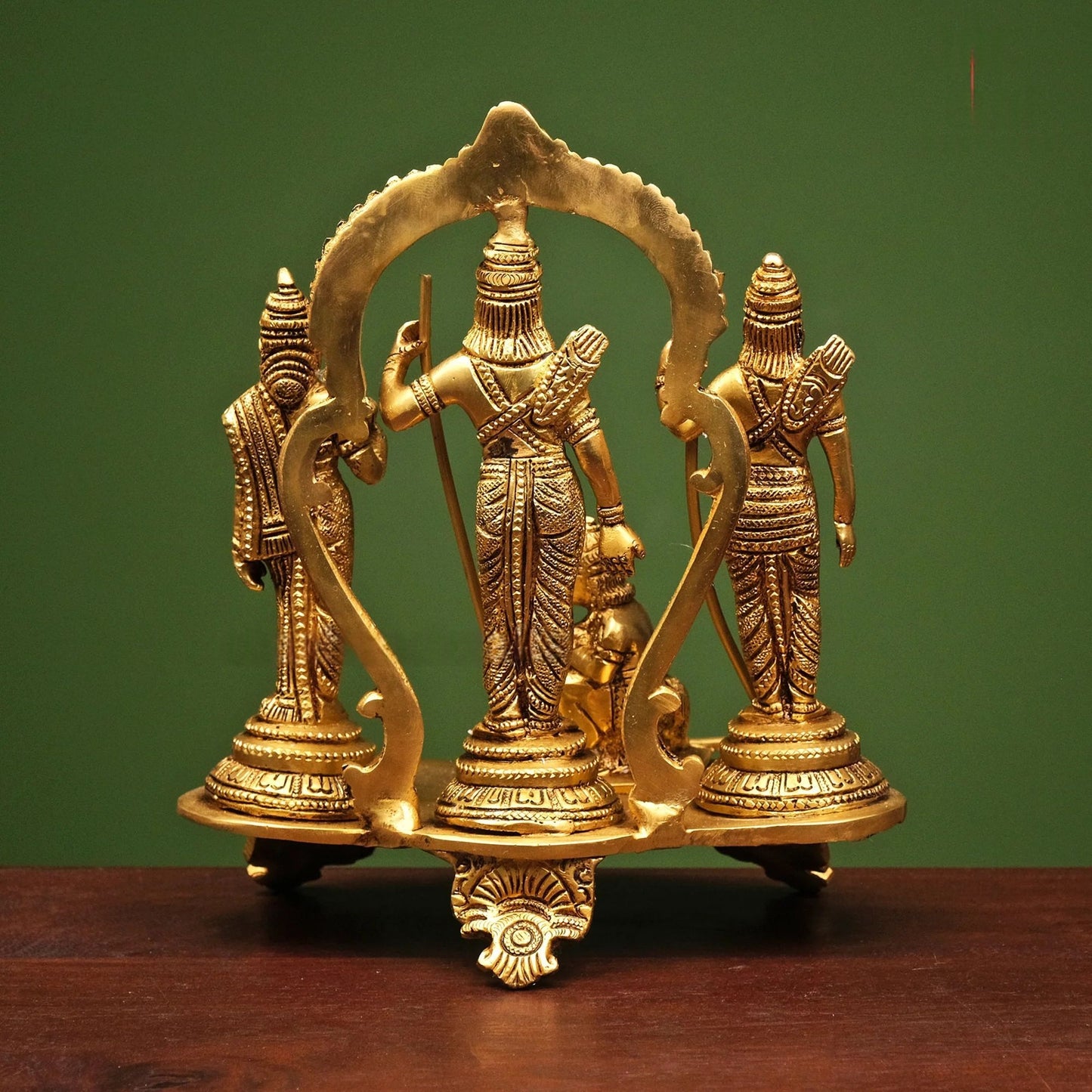 Brassaura® Brass Ram Darbar Statue | Height 7.5 Inches