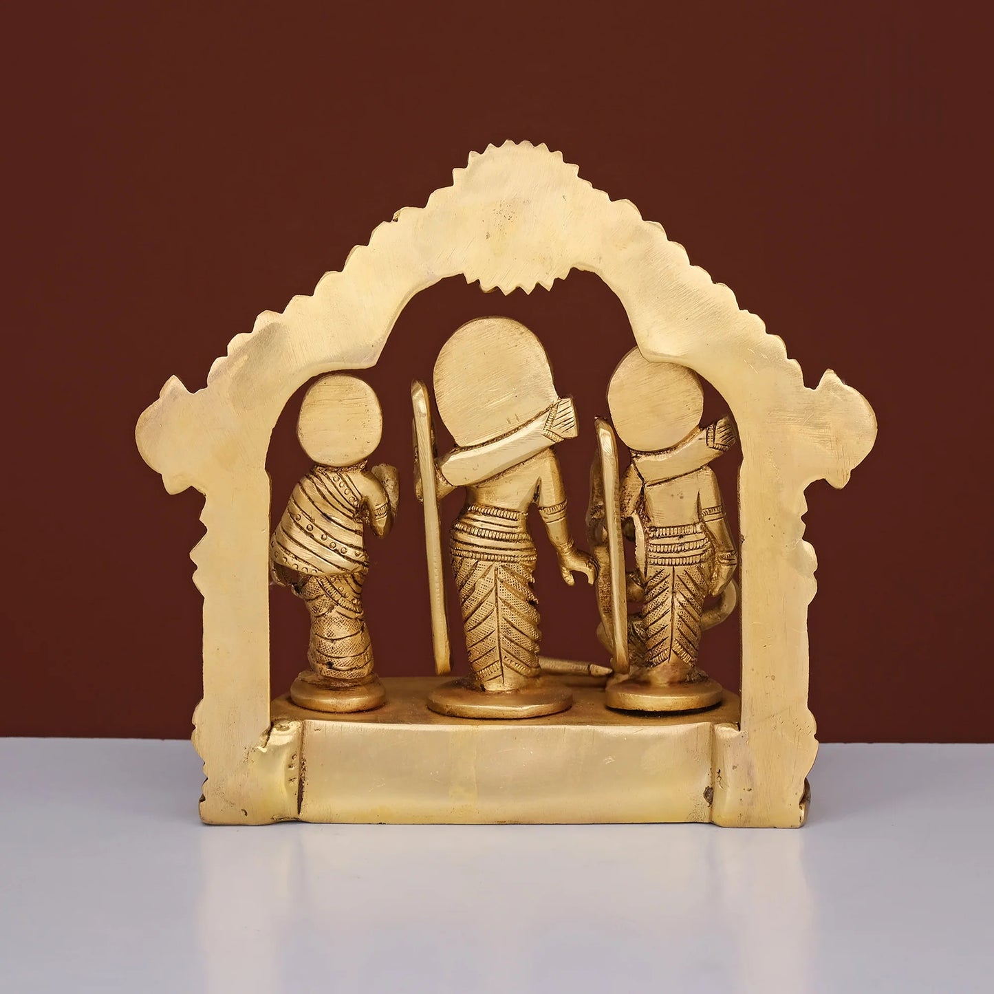 Brassaura® Brass Ram Darbar Statue | Height 7 Inches