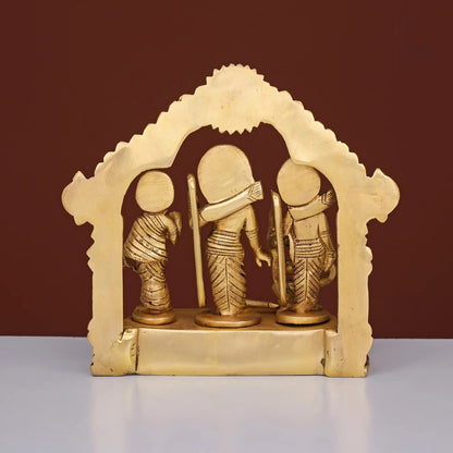 Brassaura® Brass Ram Darbar Statue | Height 7 Inches