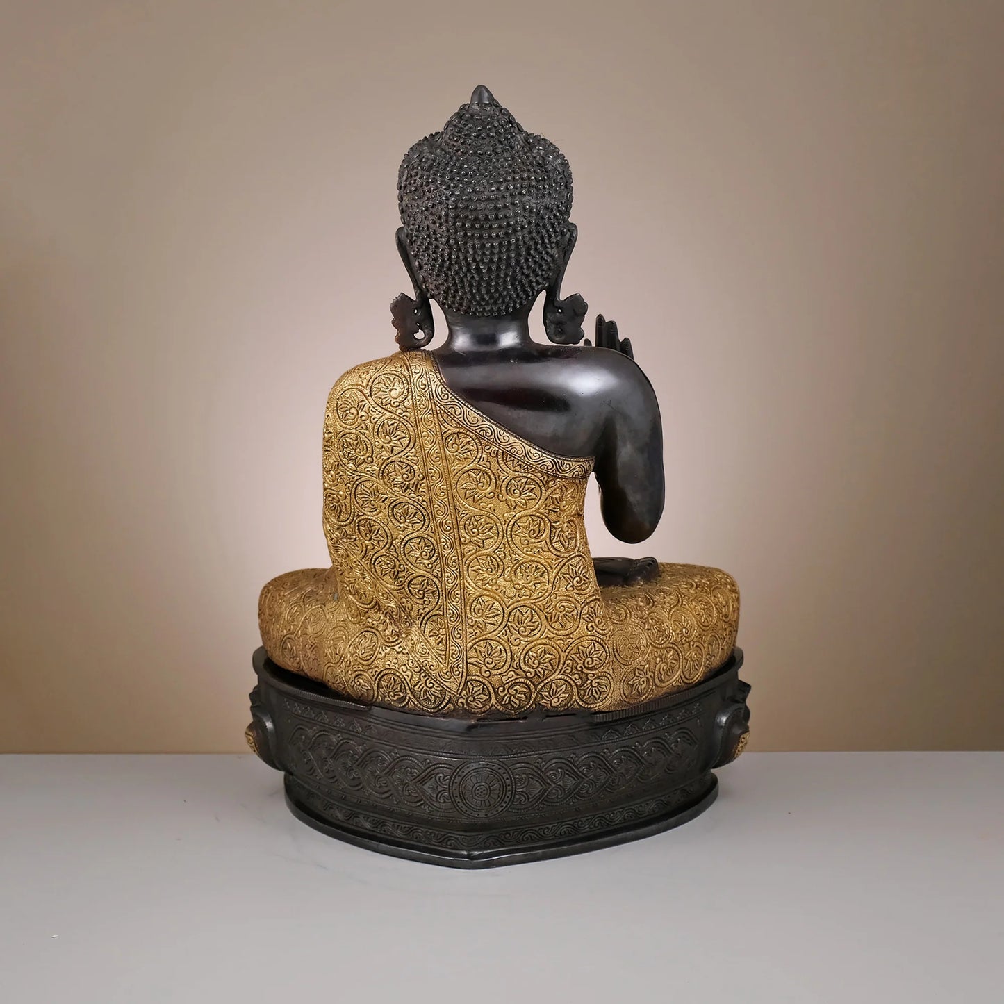 Brassaura® Brass Lord Buddha Statue | Height 21 Inches