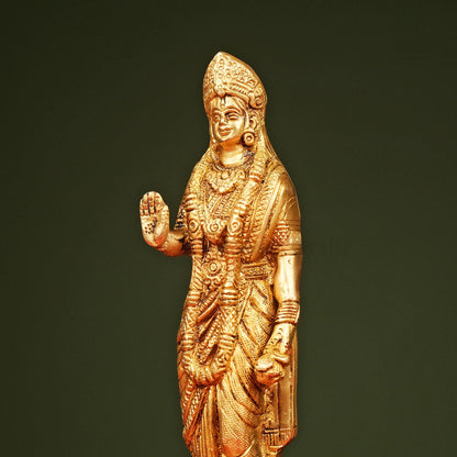 Brassaura® Brass Ram Darbar Statue | Height 9.5 Inches