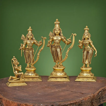 Brassaura® Brass Ram Darbar Statue | Height 12 Inches