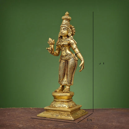 Brassaura® Brass Ram Darbar Statue | Height 12 Inches