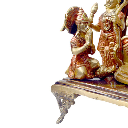 Brassaura® Brass Ram Panchayat Idol | Height 13.5 Inches