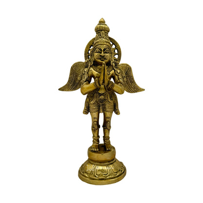 Brass Garud for Home and Decor Show Piece Weight 1.2 Kg Height 23 cm