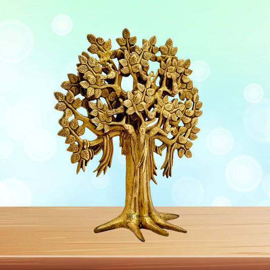 Brass Tree of Life for Home and Decor Show Piece Weight 1.3 Kg Height 26 cm