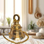 Brass Bell for Home and Decor Show Piece Weight .34 Kg Height 53 cm