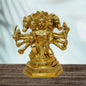 Brass Panchmukhi Hanuman Bhagwan Murti for Home and Decor Weight 3.3 kg Height 22 cm