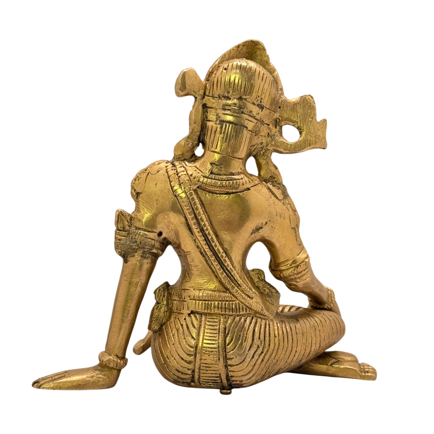 Brass Indra Dev Murti for Home and Decor Show Piece Height 26 cm Weight 1.1 Kg