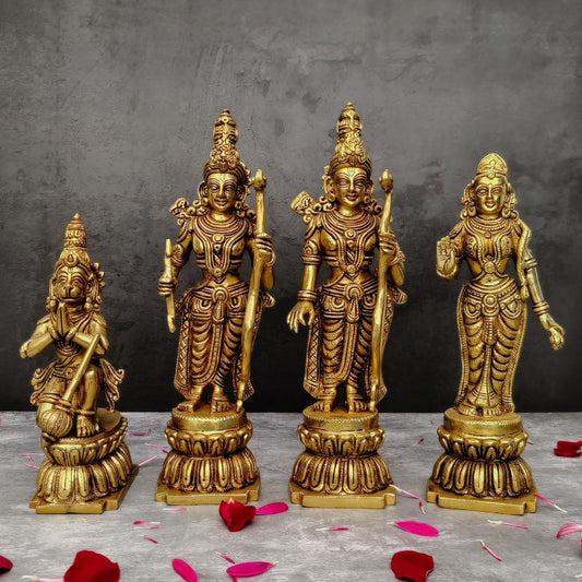 BRASS RAM DARBAR MURTI HEIGHT 24 INCH