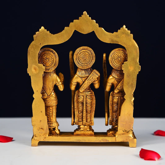 BRASS HANDMADE RAM DARBAR IDOL HEIGHT 7.5 INCH