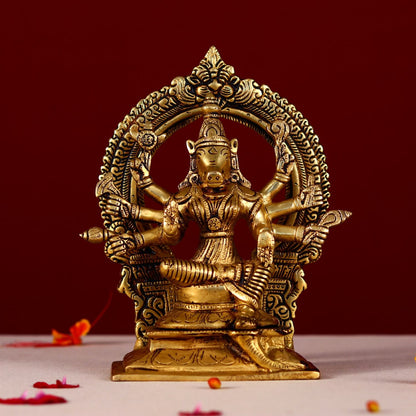 पीतल वराही देवी मूर्ति ऊंचाई 7.8 इंच
