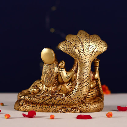 BRASS LAXMI NARAYAN HEIGHT 6.5 INCH