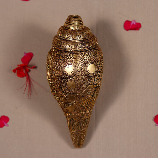 BRASS VISHWAROOPAM VISHNU CONCH