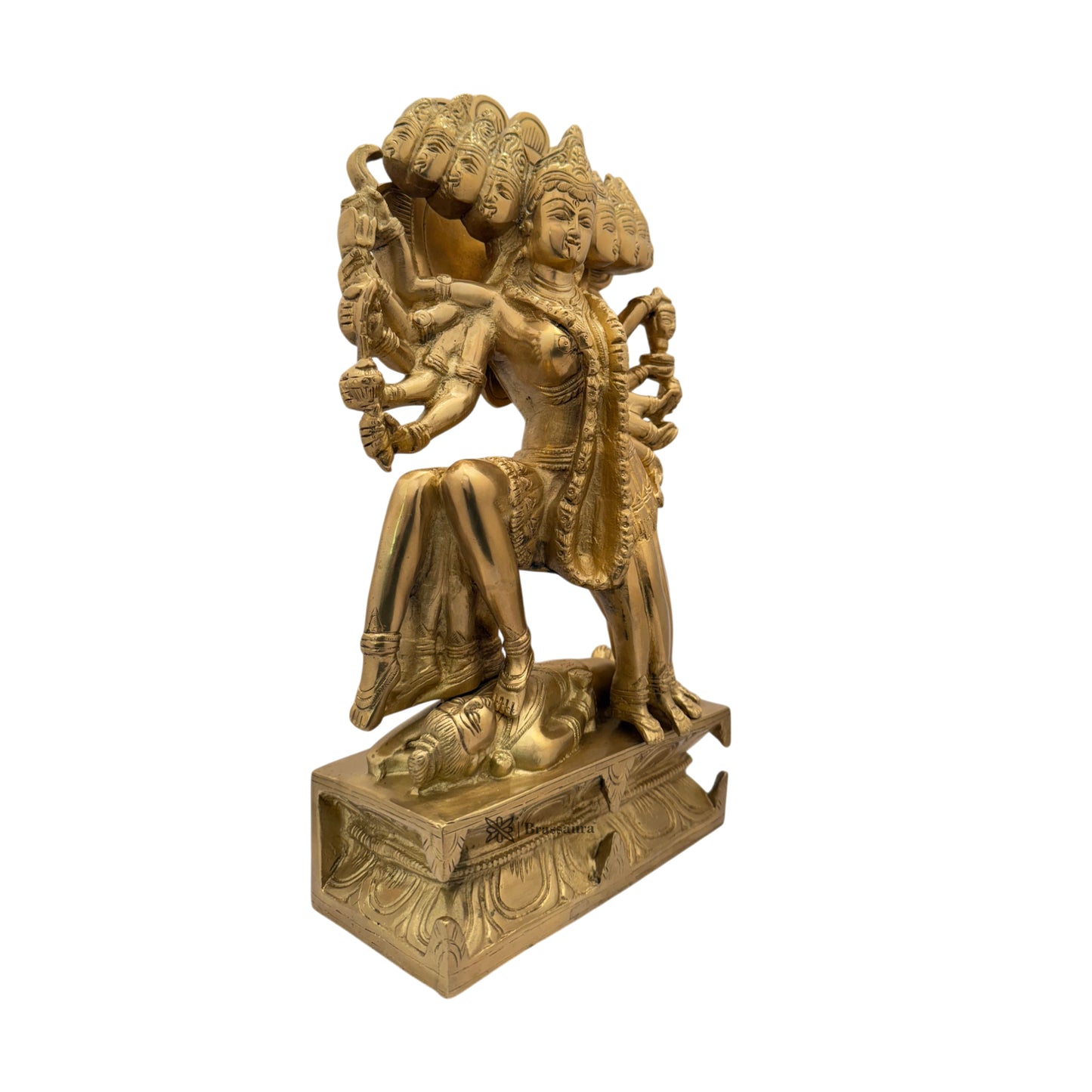 Brass Kali Mata Murti for Home and Decor Show Piece Height 40 cm Weight 7.5 Kg