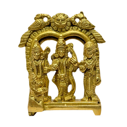Ram Darbar with Sita Laxman Hanuman Idol Statue Height 12 cm Weight 270 Gram