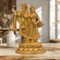 Brass Radha Krishna Murti for Home and Decor Show Piece for Living Room Height 20 cm Weight 1 Kg