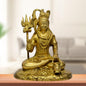 Brass Shiva Murti for Home and Decor Show Piece for Living Room Height 28 cm Weight 4.1 Kg