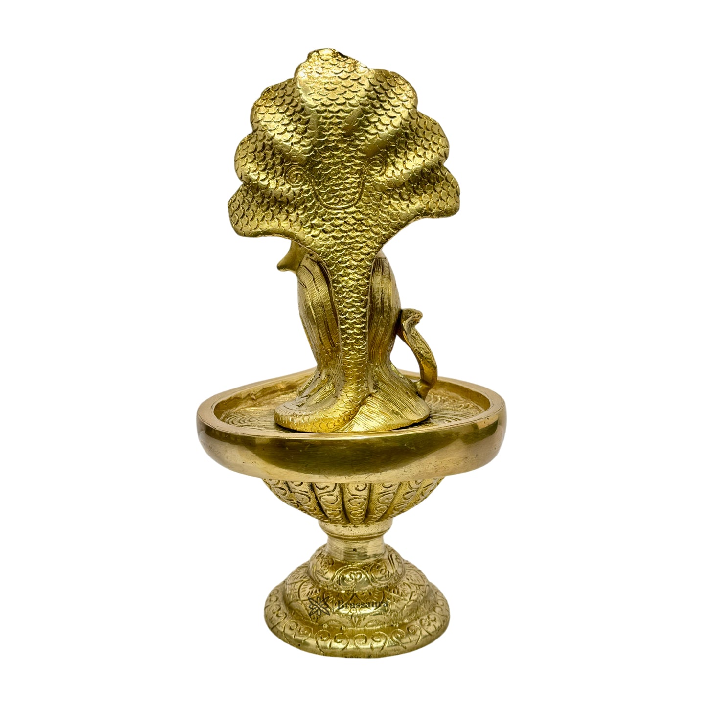 Brass Shivalinga Murti for Home and Decor ShowPiece for Living Room Gift Height 28 cm Weight 2.5 Kg