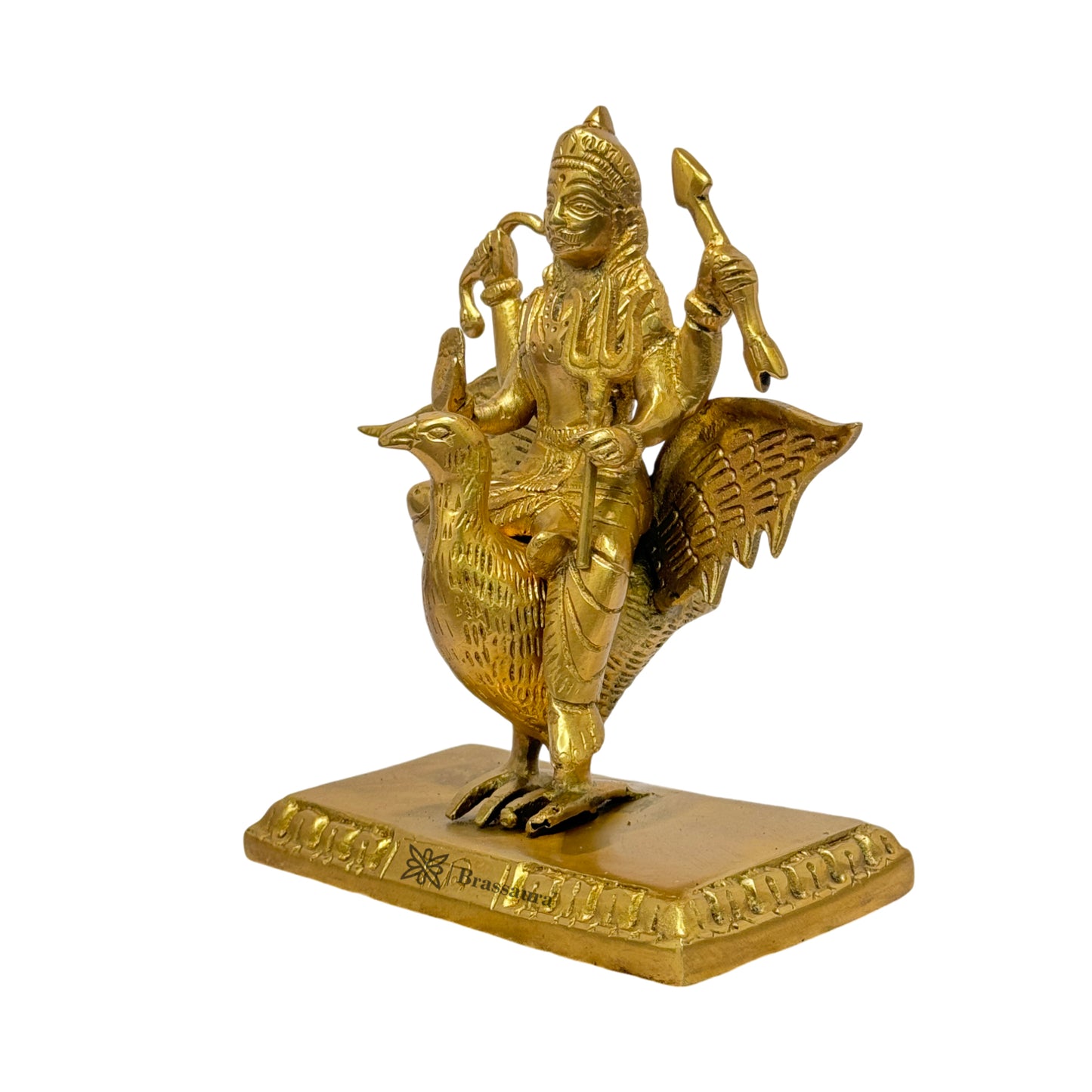 Brass Sanidev Murti for Home and Decor Height 18 cm Weight 1.6 Kg