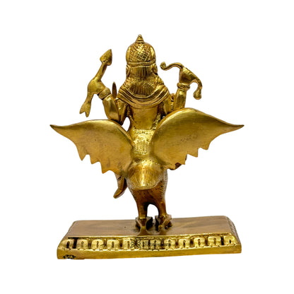 Brass Sanidev Murti for Home and Decor Height 18 cm Weight 1.6 Kg