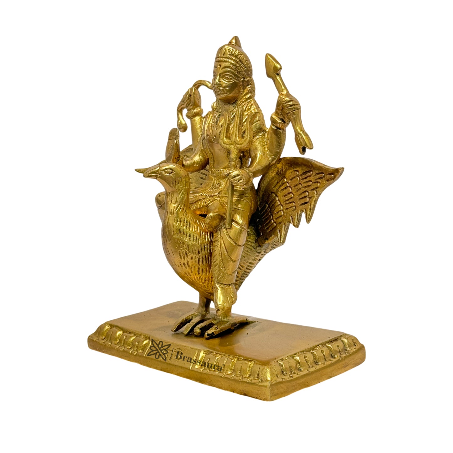 Brass Sanidev Murti for Home and Decor Height 18 cm Weight 1.6 Kg