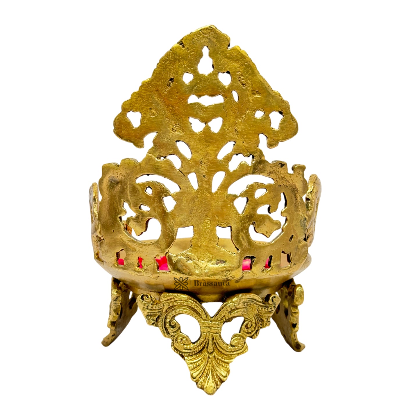 Brass Umi Urli Diya Statue for Home and Decor Show Piece for Living Room Gift Height 25 cm Weight 2 Kg