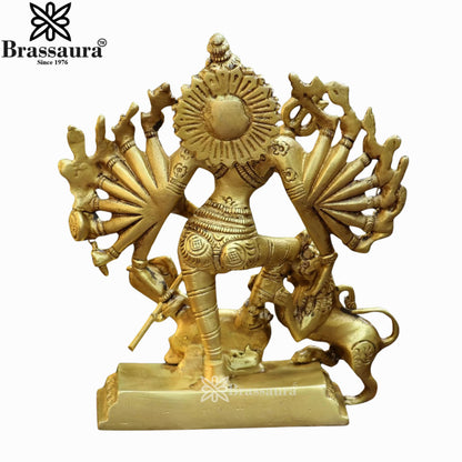 Brass Mariamman Murti Weight 1.08 Kg And Height 6.6 Inch