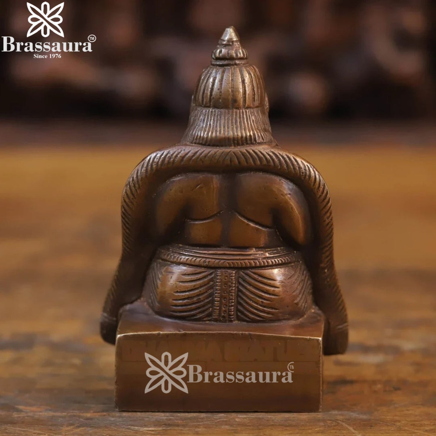 Brass Kuber Statue Weight .8 Kg And Height 4.5 Inch